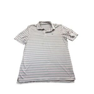 Vineyard Vines Performance Polo Men's L Striped Stretch